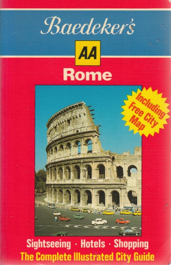 Baedeker Aa Rome (Baedeker's Aa Pocket Travel Guides),Used