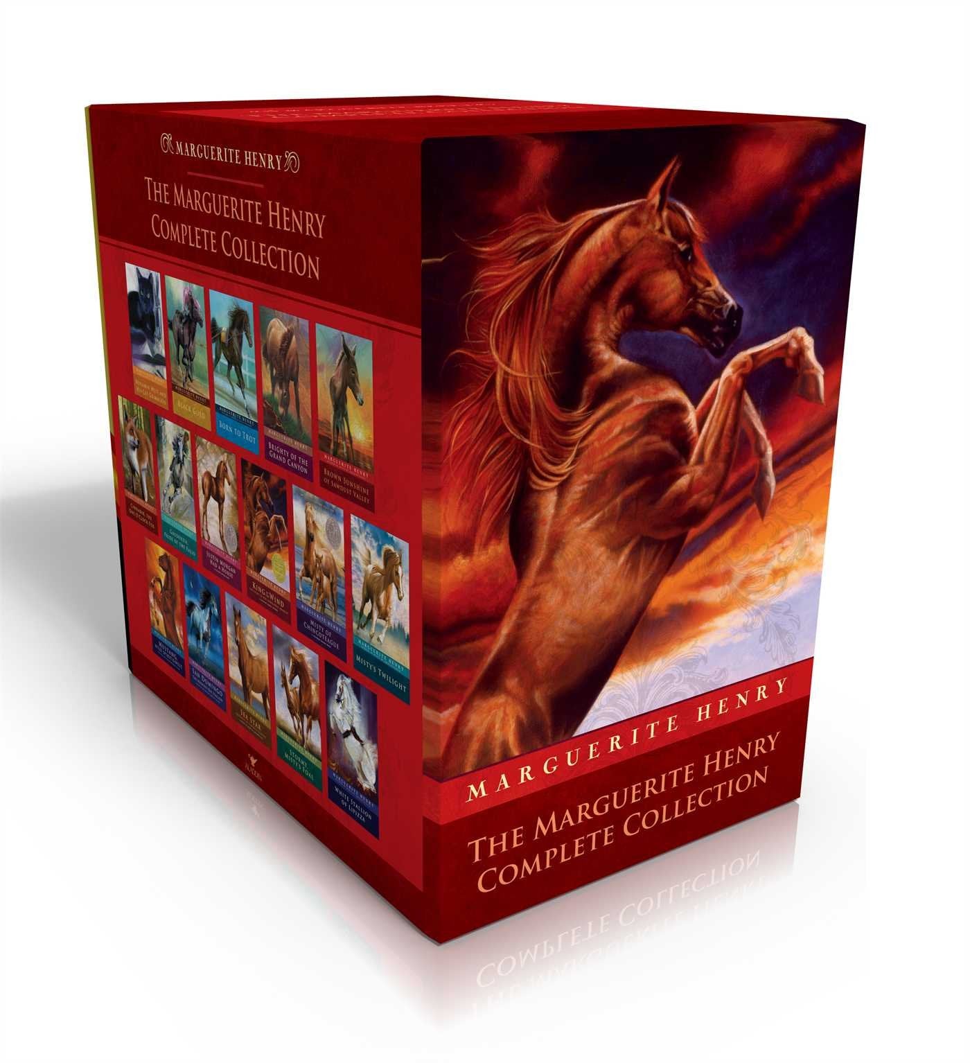 The Marguerite Henry Complete Collection (Boxed Set): Benjamin West and His Cat Grimalkin; Black Gold; Born to Trot; Brighty; Br,Used