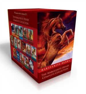 The Marguerite Henry Complete Collection (Boxed Set): Benjamin West and His Cat Grimalkin; Black Gold; Born to Trot; Brighty; Br,Used