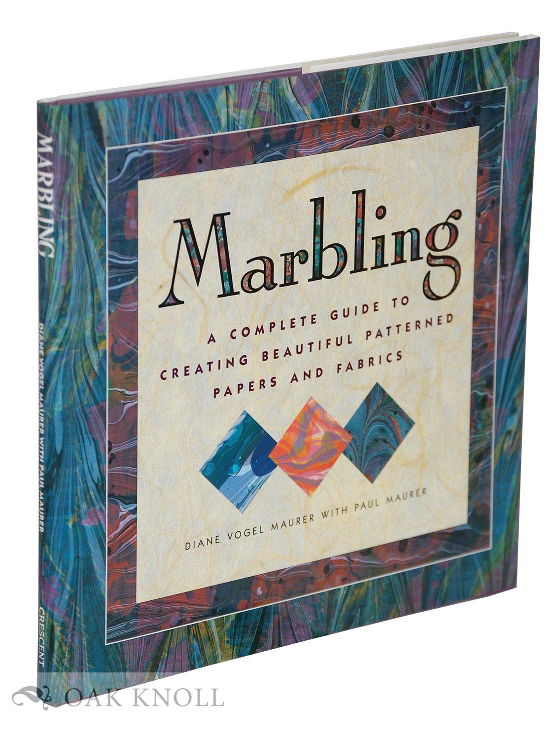 Marbling: Creating Beautiful Patterned Papers & Fabrics,New