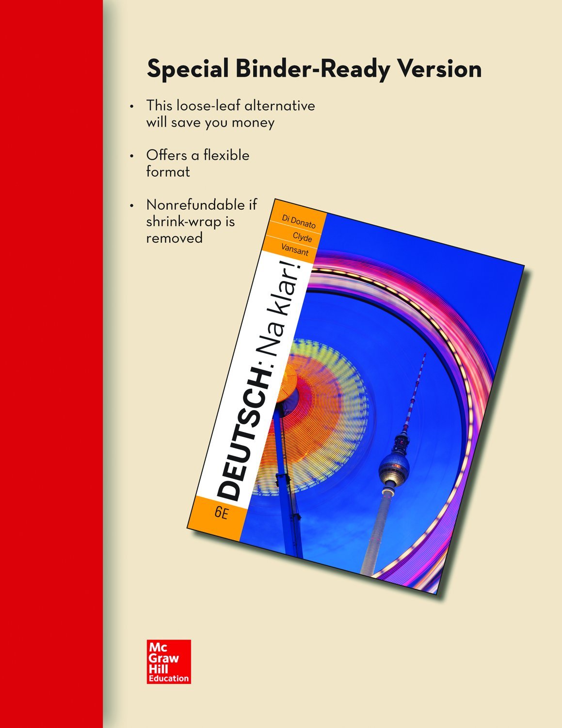 LOOSELEAF FOR DEUTSCH: NA KLAR AN INTRODUCTORY GERMAN COURSE (STUDENT EDITION),Used