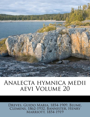 Analecta Hymnica Medii Aevi Volume 20 (English and German Edition),Used