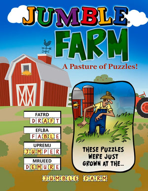 Jumble Farm: A Pasture Of Puzzles! (Jumbles),Used