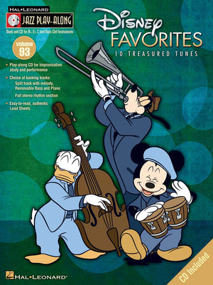 Disney Favorites: Jazz PlayAlong Volume 93 (Jazz Playalong, 93),Used