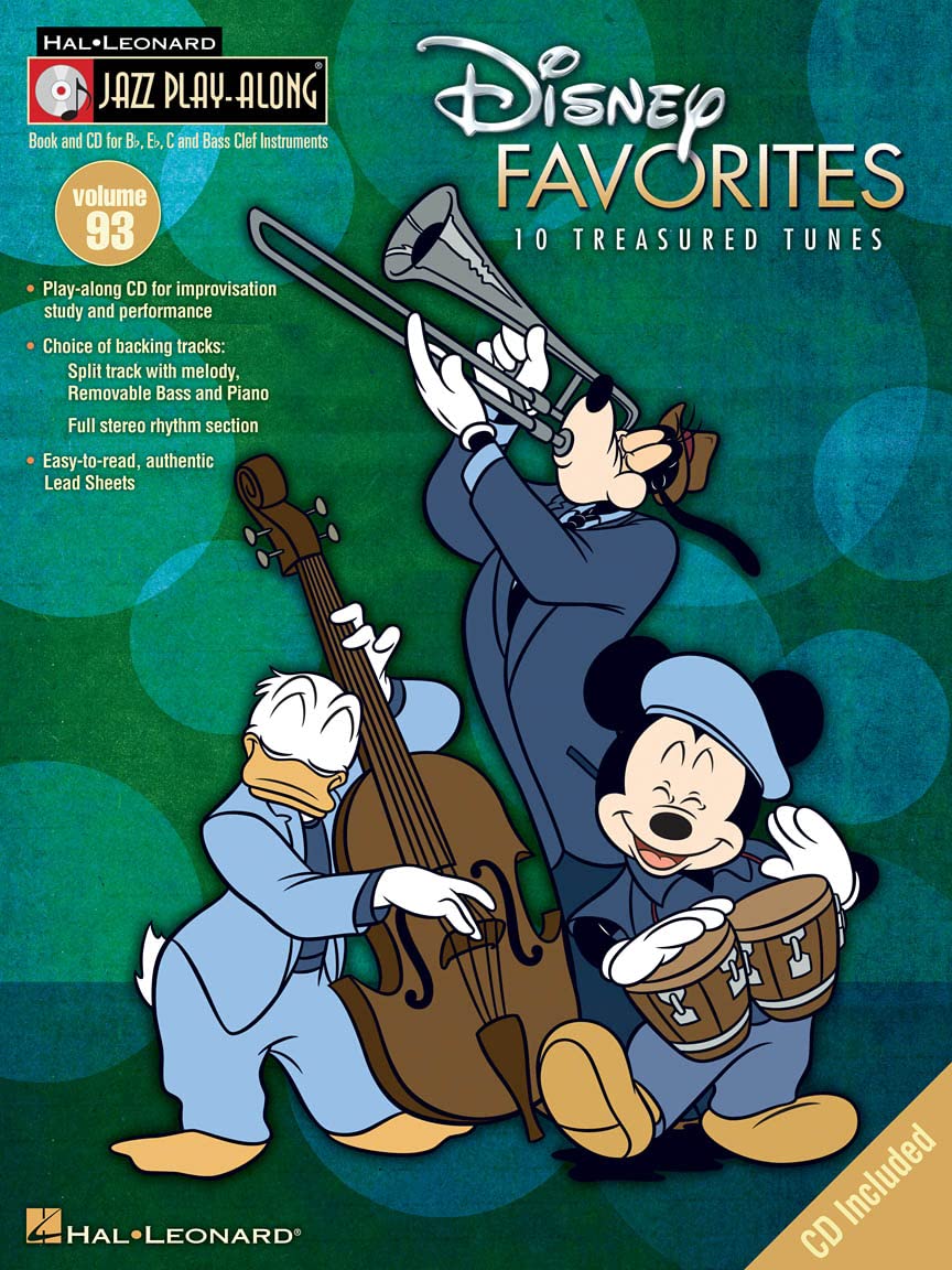 Disney Favorites: Jazz PlayAlong Volume 93 (Jazz Playalong, 93),Used