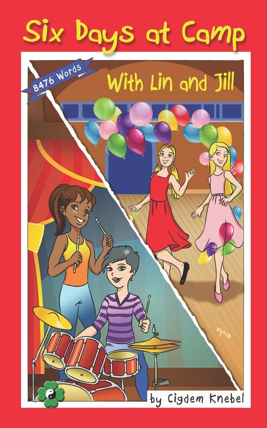 Six Days at Camp with Lin and Jill: Decodable Chapter Book,Used