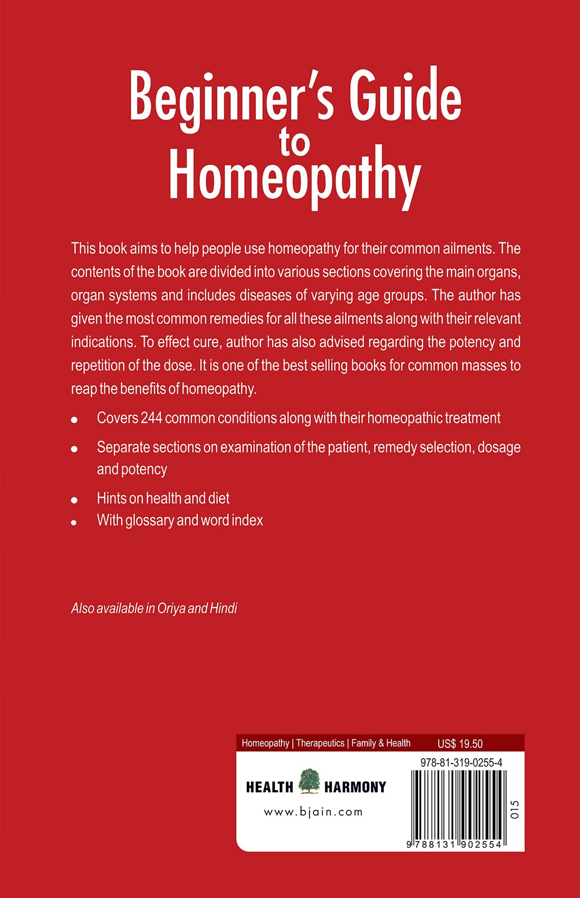 Beginners Guide to Homeopathy,New