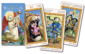 Tarot of White Cats (English and Spanish Edition),Used