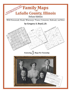 Family Maps of LaSalle County, Illinois,Used