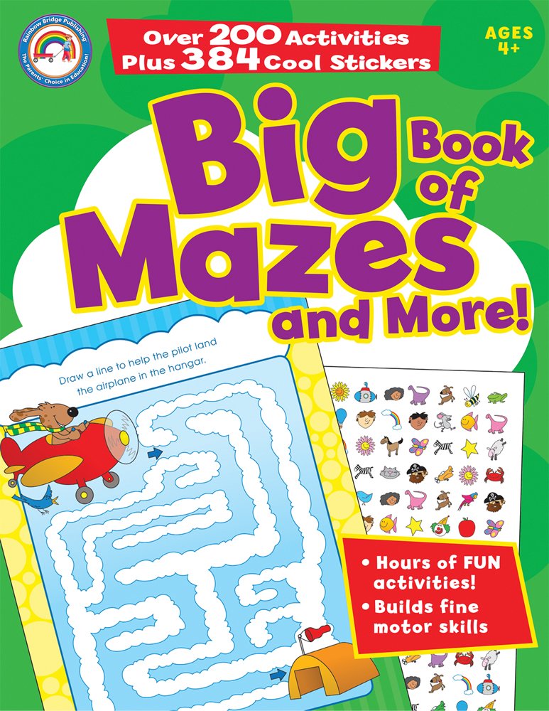 Big Book of Mazes and More!, Grades PK  1,Used