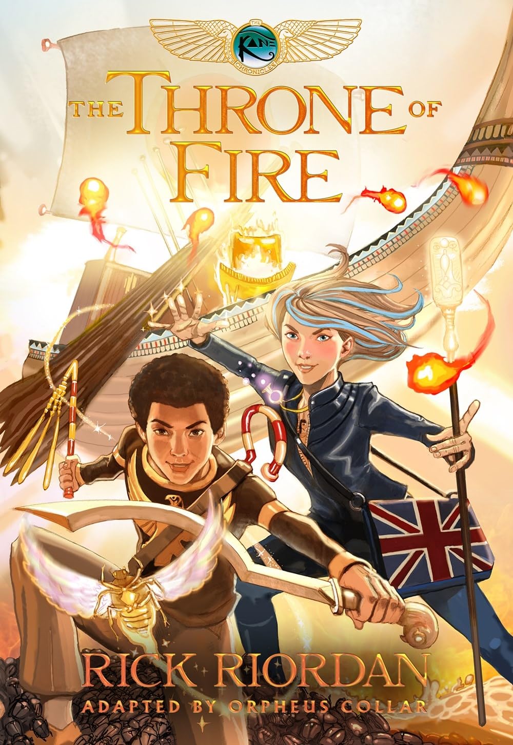 The Throne of Fire (Kane ), The Graphic Novel,New