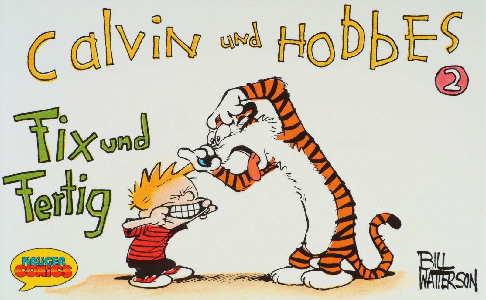 Calvin und Hobbes, Kleinausgabe, Bd.2, Fix und Fertig,Used
