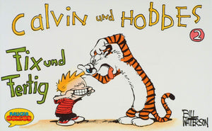 Calvin und Hobbes, Kleinausgabe, Bd.2, Fix und Fertig,Used