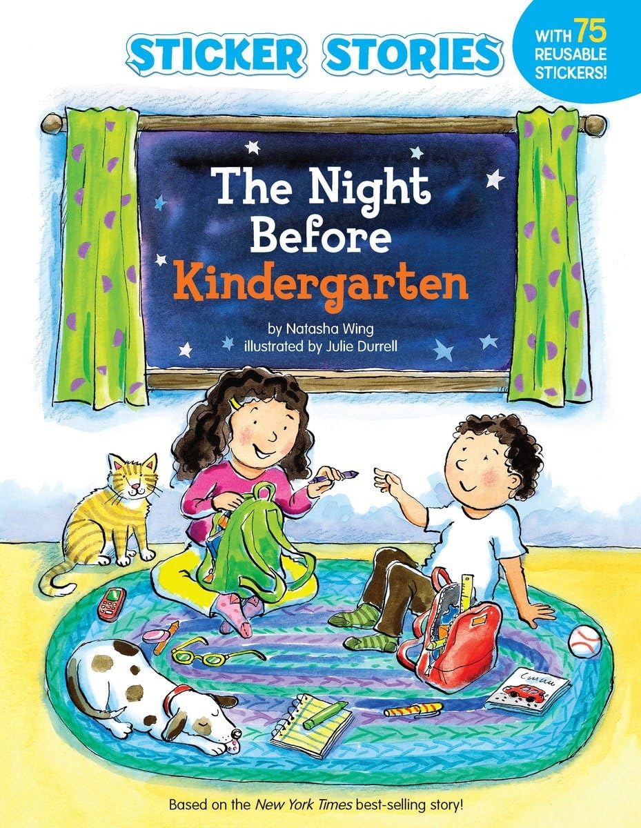 The Night Before Kindergarten (Sticker Stories),Used