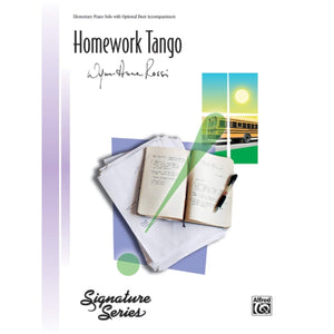 Homework Tango  Piano  Elementary  Sheet Music,Used