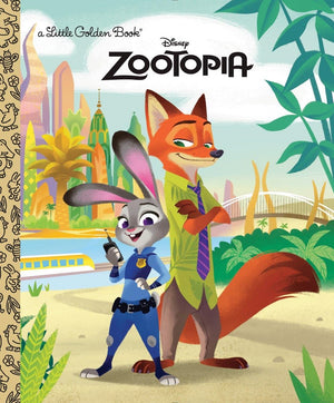 Zootopia Little Golden Book (Disney Zootopia)-used