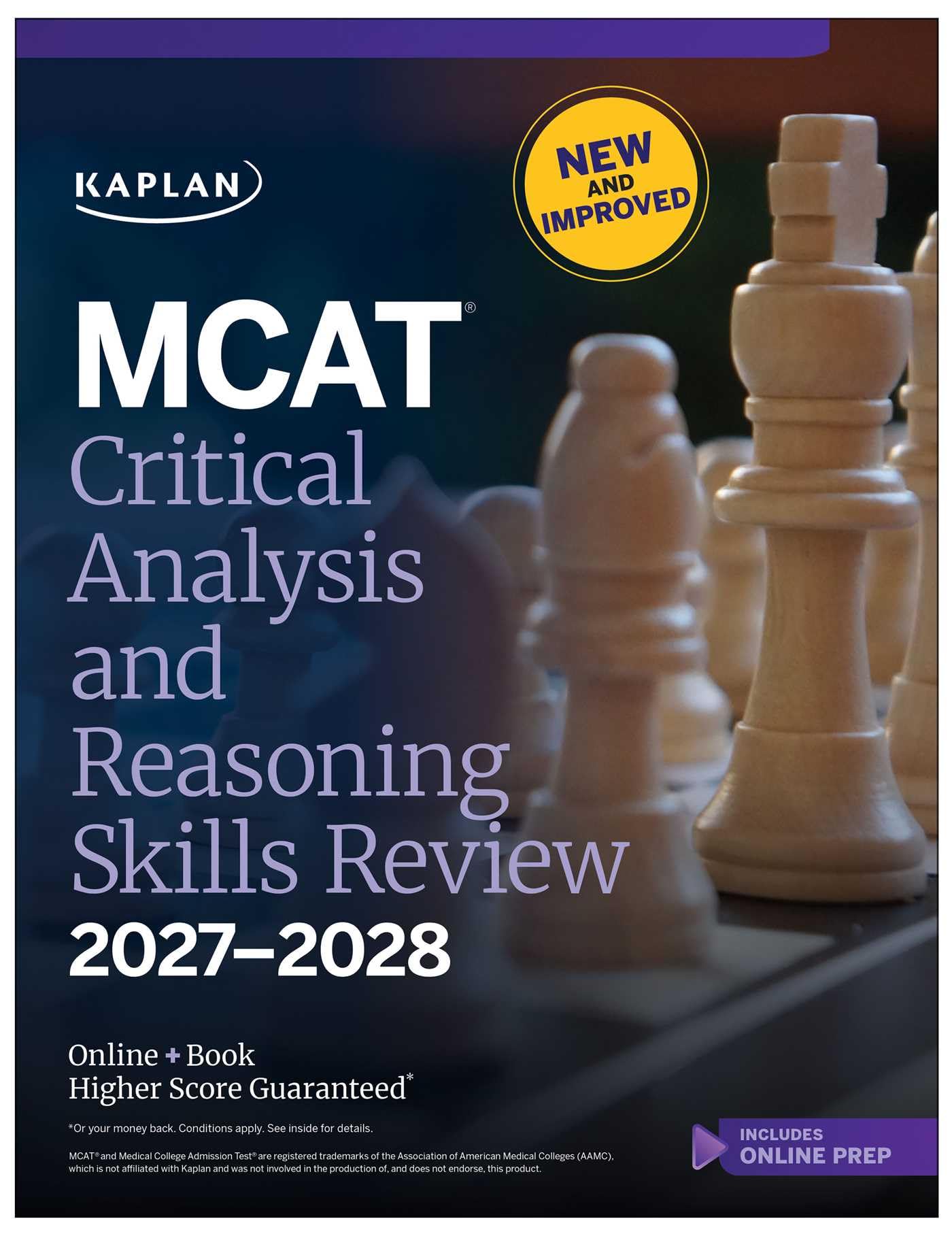 Mcat Critical Analysis And Reasoning Skills Review 20272028: Online + Book (Kaplan Test Prep)