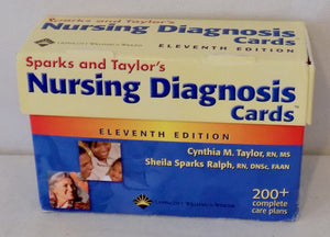 Nursing Diagnosis Cards,Used