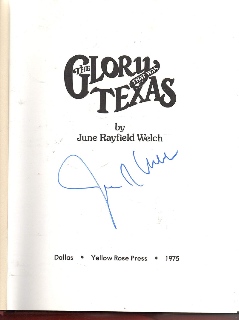 The Glory That Was Texas,Used