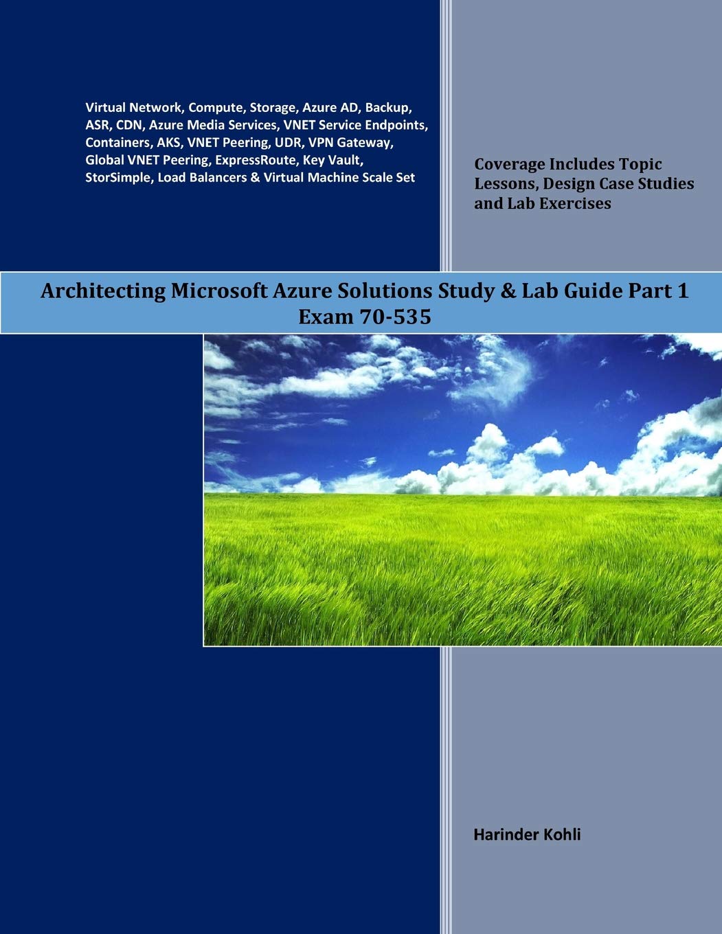 Architecting Microsoft Azure Solutions Study & Lab Guide Part 1: Exam 70535,Used