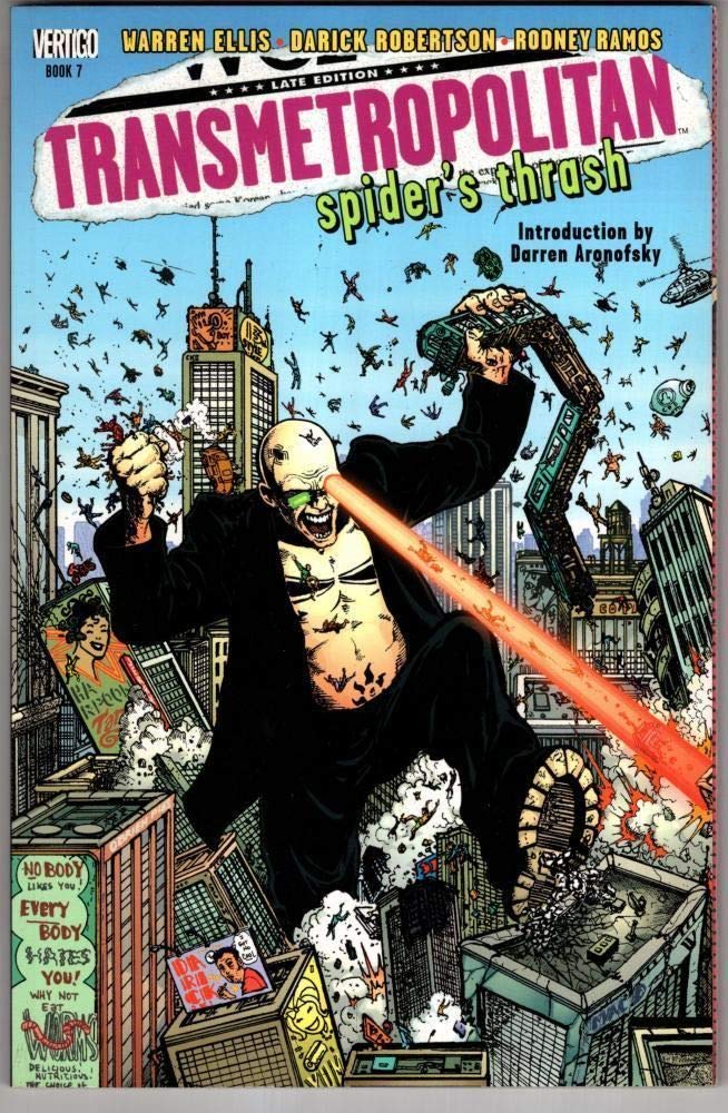 Transmetropolitan VOL 07: Spiders Thrash (Transmetropolitan (Graphic Novels)),Used