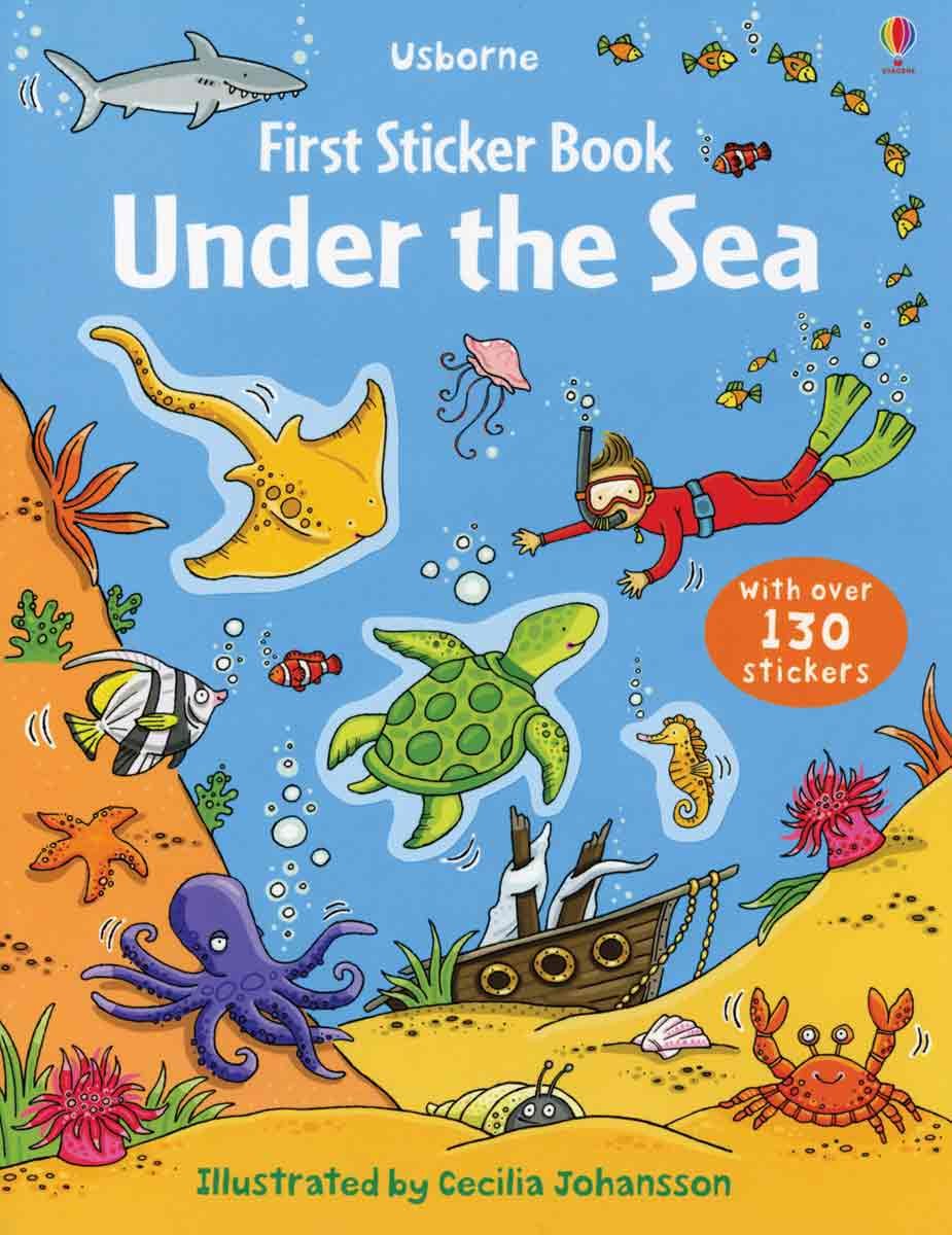Under the Sea (Usborne First Sticker Book),Used