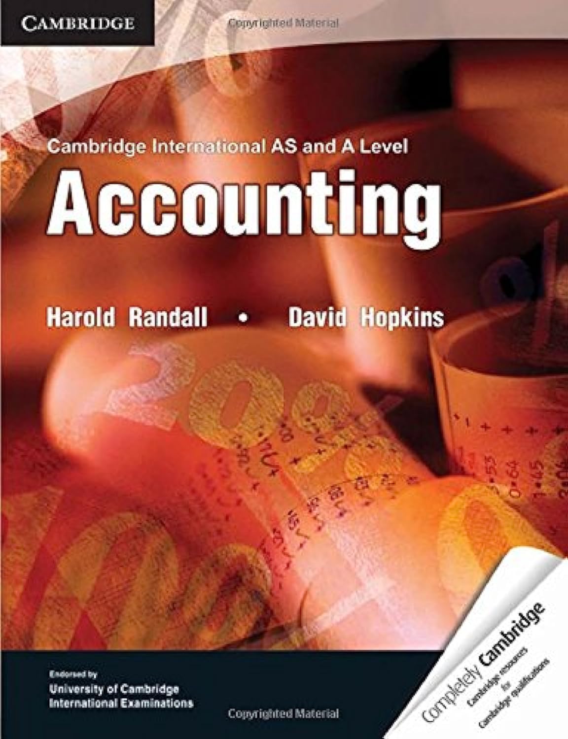 Cambridge International AS and A Level Accounting Textbook (Cambridge International Examinations),New