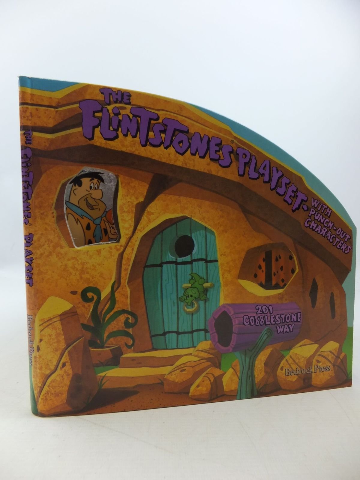 The Flintstones PlaysetWith PunchOut Characters,Used