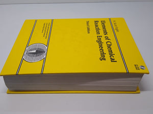Elements Of Chemical Reaction Engineering, 3Rd Edition (Prentice Hall International Series In The Physical And Chemical Engineer