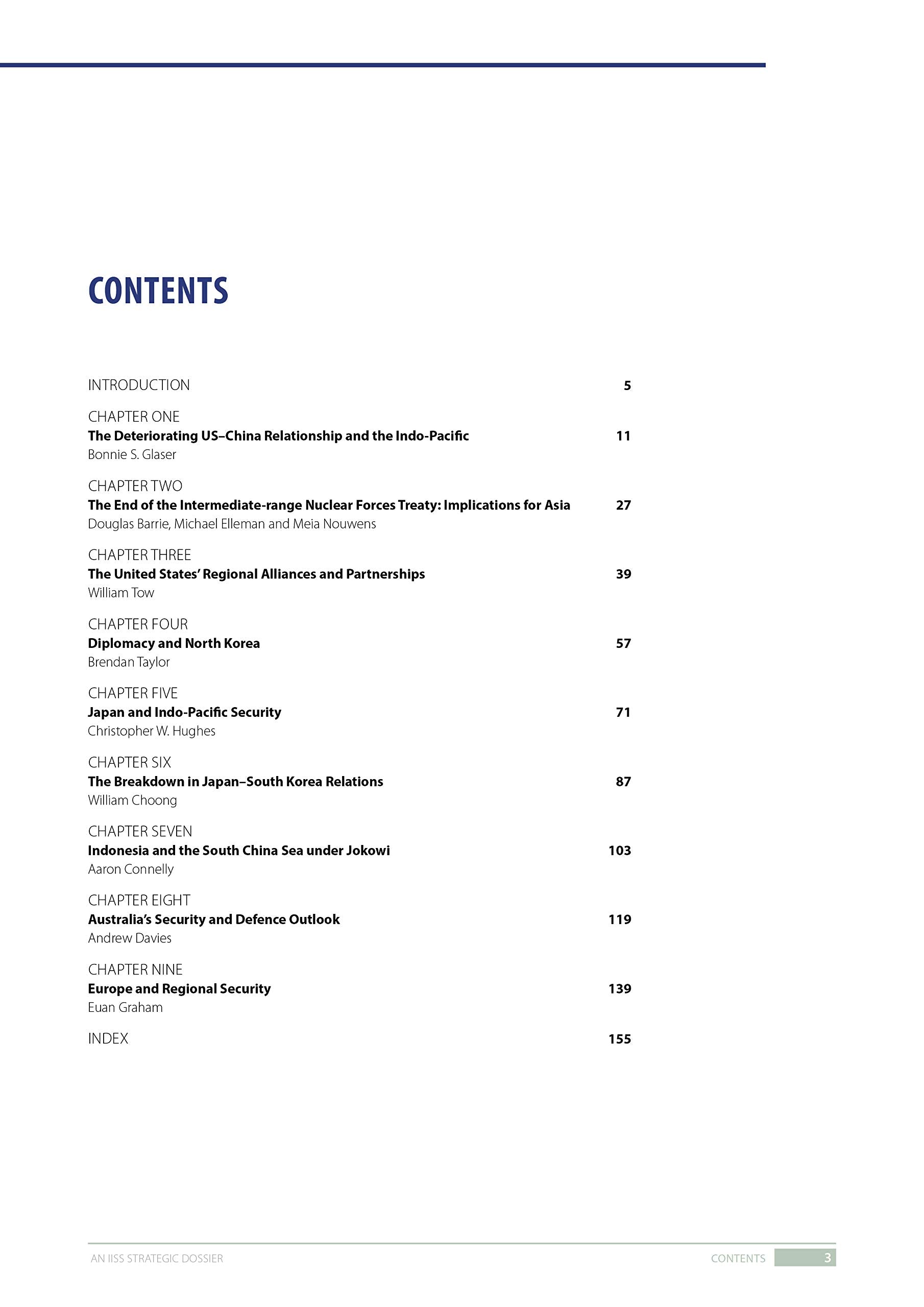 Asiapacific Regional Security Assessment 2020: Key Developments And Trends,New