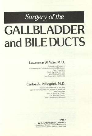 Surgery of the Gallbladder and Bile Ducts,Used