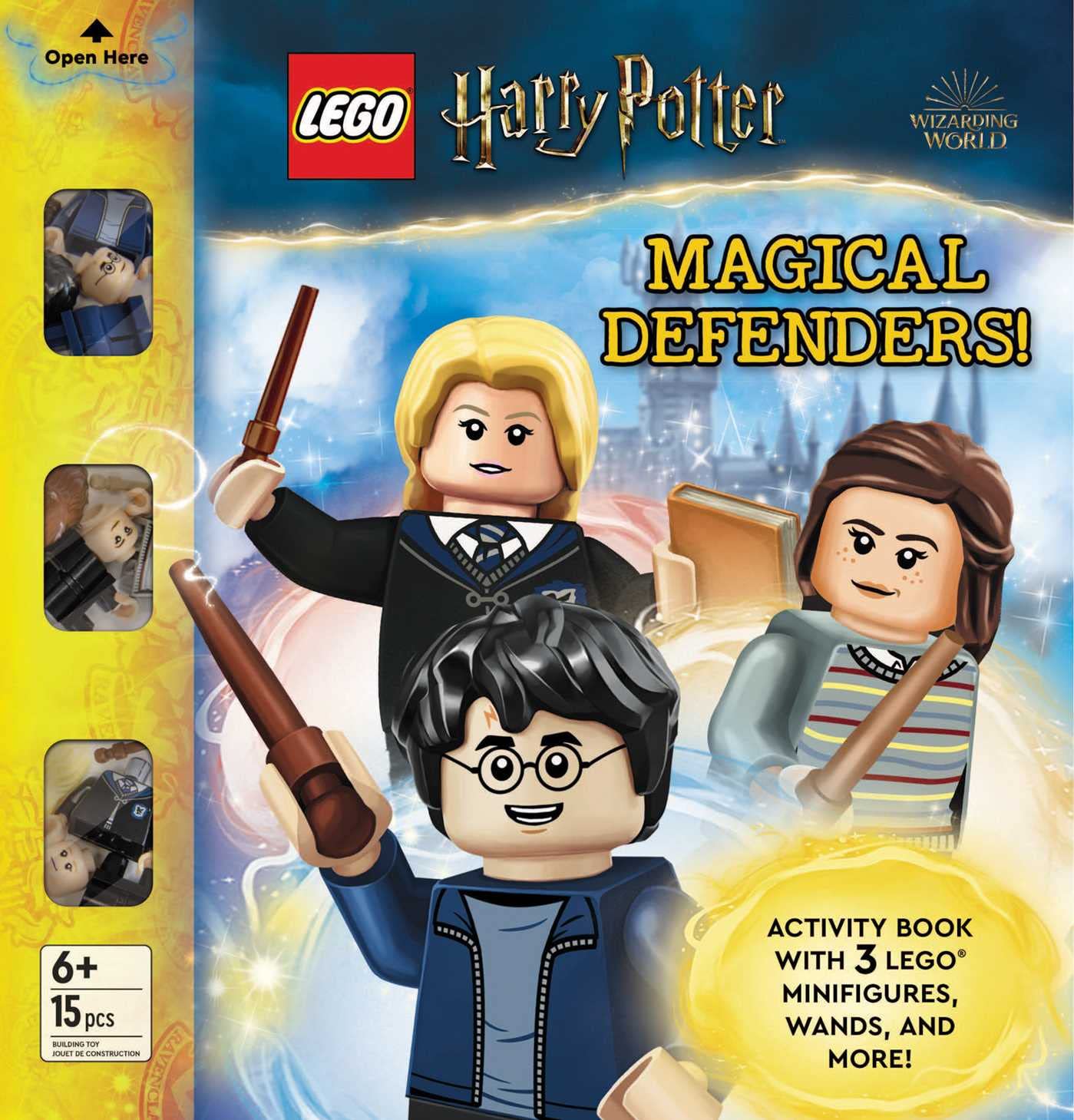 Lego Harry Potter: Magical Defenders: Activity Book With 3 Minifigures And Accessories (Activity Book With Minifigure),New