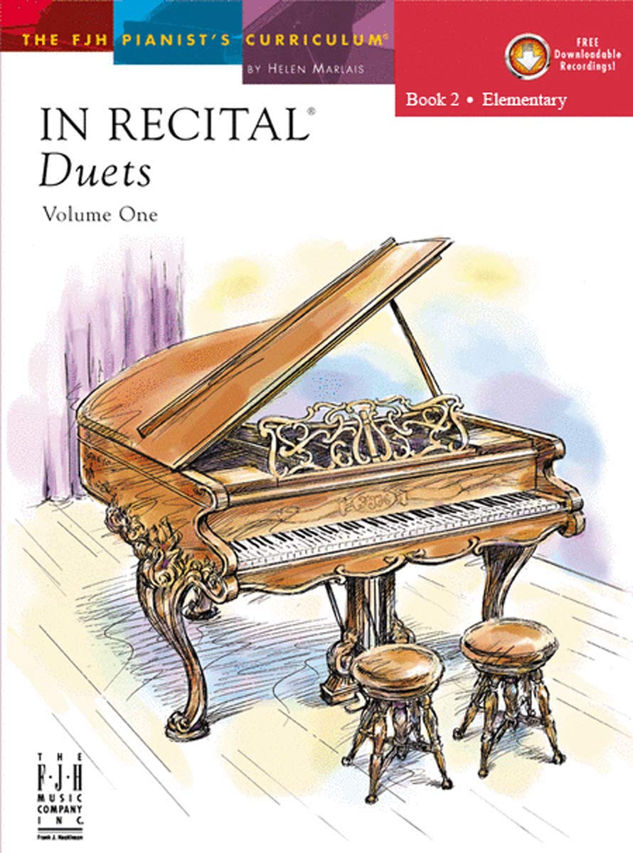 In Recital(R) Duets, Vol 1 Bk 2 (The Fjh Pianist'S Curriculum, Vol 1 Bk 2),Used