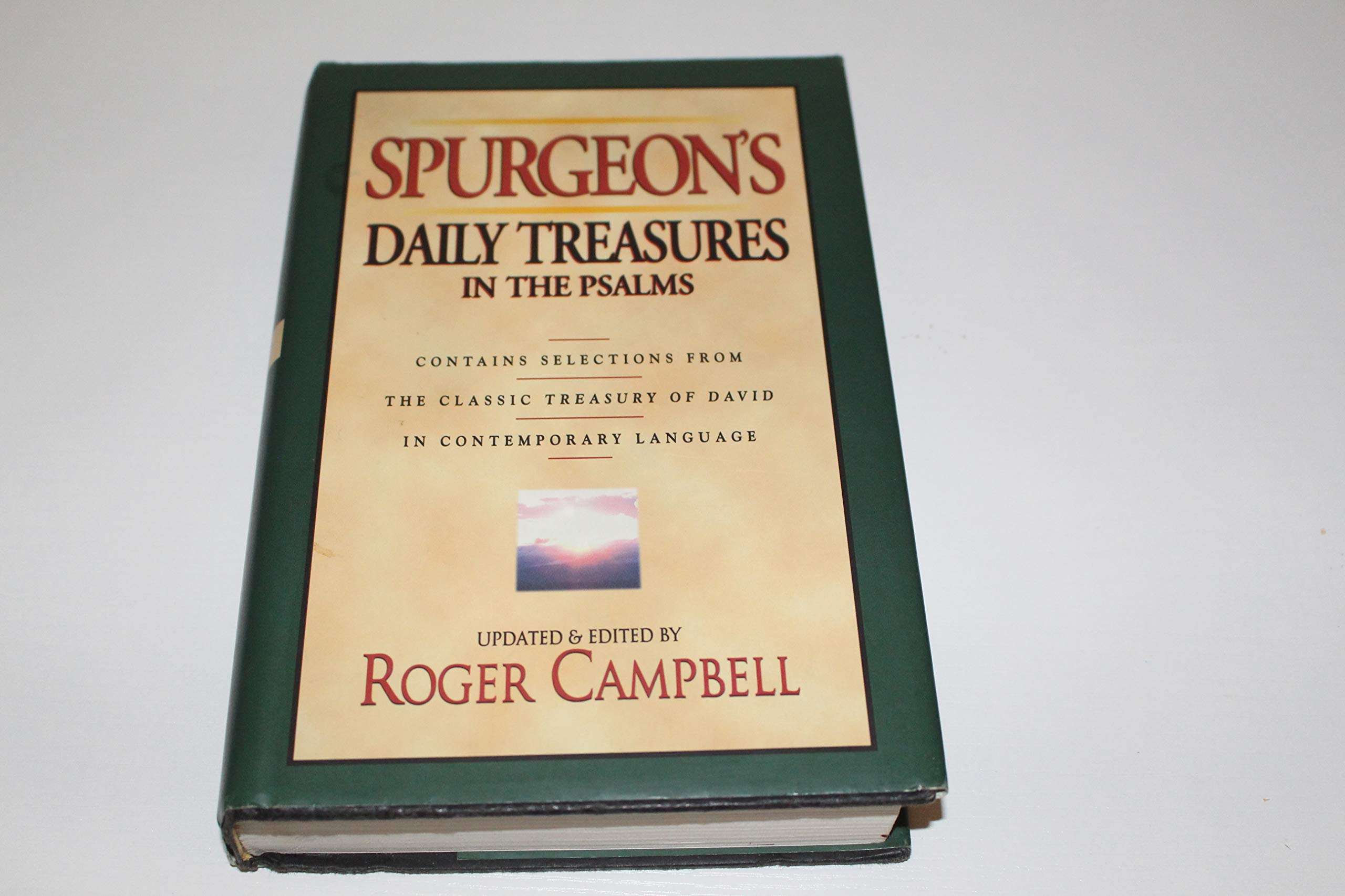 Spurgeon's Daily Treasures in the Psalms,Used