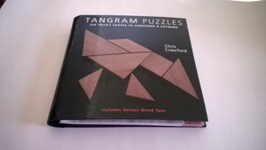 Tangram Puzzles: 500 Tricky Shapes to Confound & Astound/ Includes Deluxe Wood Tangrams,Used