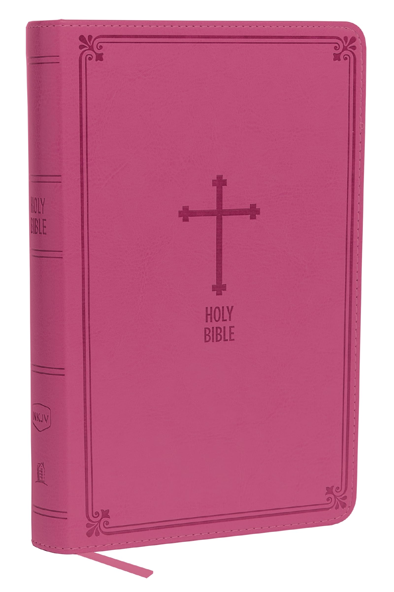 Nkjv, Deluxe Gift Bible, Leathersoft, Pink, Red Letter, Comfort Print: Holy Bible, New King James Version