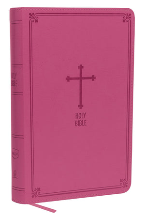 Nkjv, Deluxe Gift Bible, Leathersoft, Pink, Red Letter, Comfort Print: Holy Bible, New King James Version