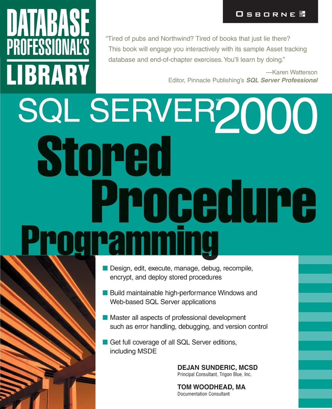 Sql Server 2000 Stored Procedure Programming,New