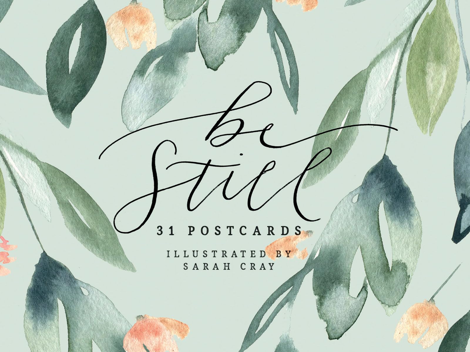 Be Still 31 Postcards,Used