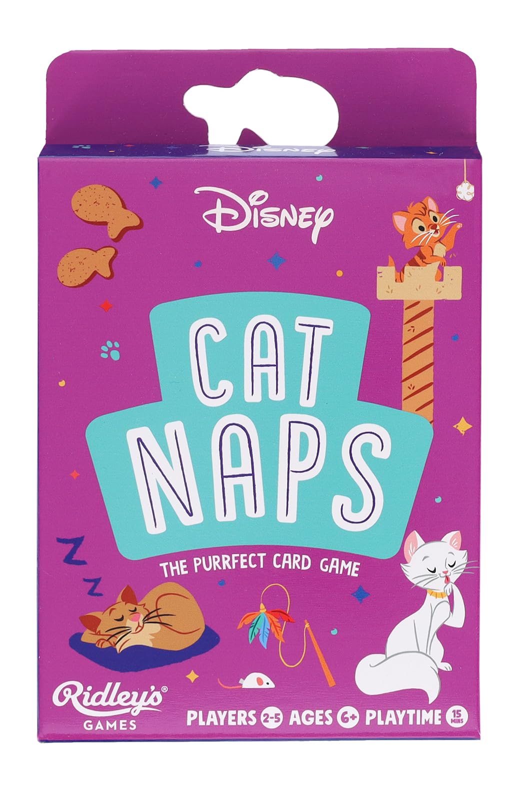 RidleyS Games: Disney Cat Naps|Card Game For Family Fun|Great Gift And Travel Activity |All The Cats From Your Favorite Disney