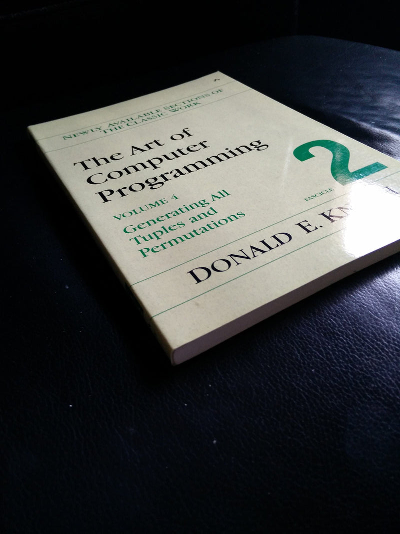 The Art of Computer Programming, Volume 4, Fascicle 2: Generating All Tuples and Permutations,New