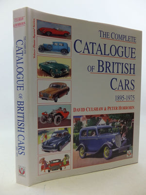 Complete Catalog of British Cars, 18951975,Used