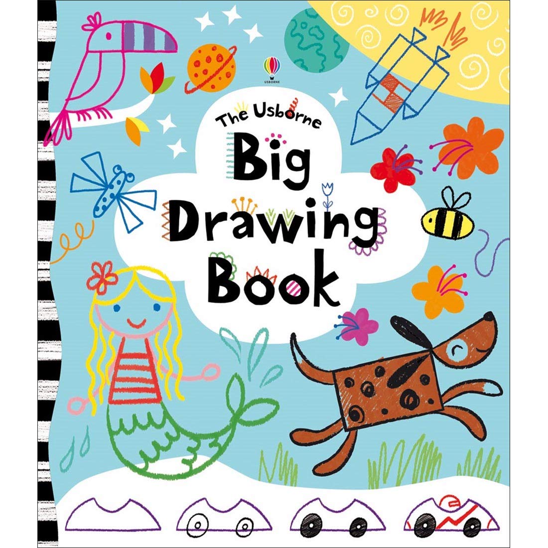 The Usborne Big Drawing Book (Big Activity Books (Usborne)),New