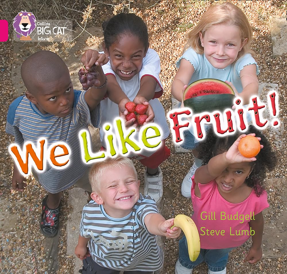 We Like Fruit: Pink B/Band 1B (Collins Big Cat),Used