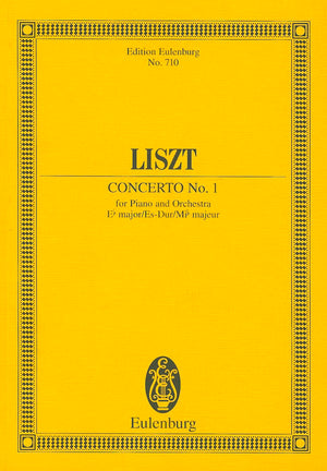 Piano Concerto No. 1: in EFlat Major,Used