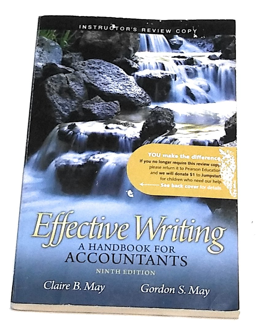 Effective Writing: A Handbook for Accountants, 9th Edition,Used