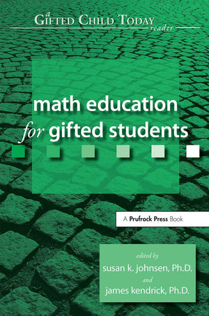 Math Education for Gifted Students (Gifted Child Today Reader),Used