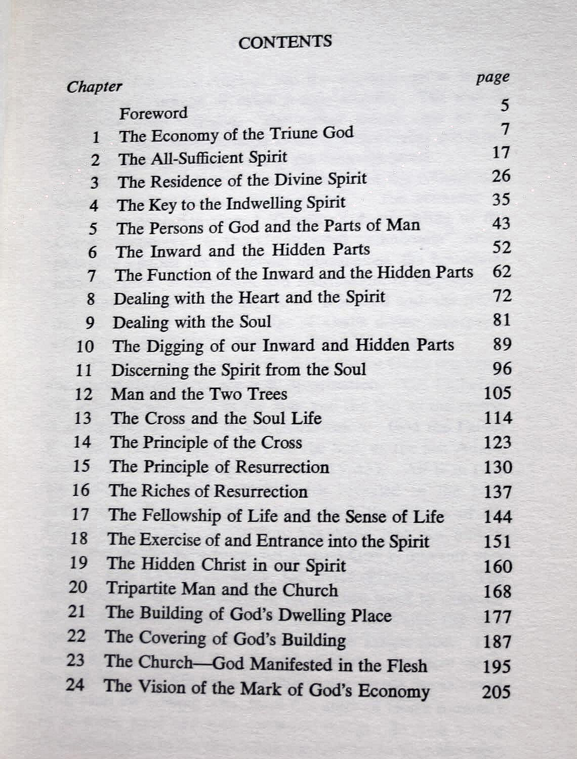 Economy of God, The,New