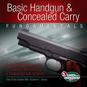 Basic Handgun & Concealed Carry Fundamentals: A Comprehensive Guide for Owning and Carrying a Firearm for SelfDefense,Used