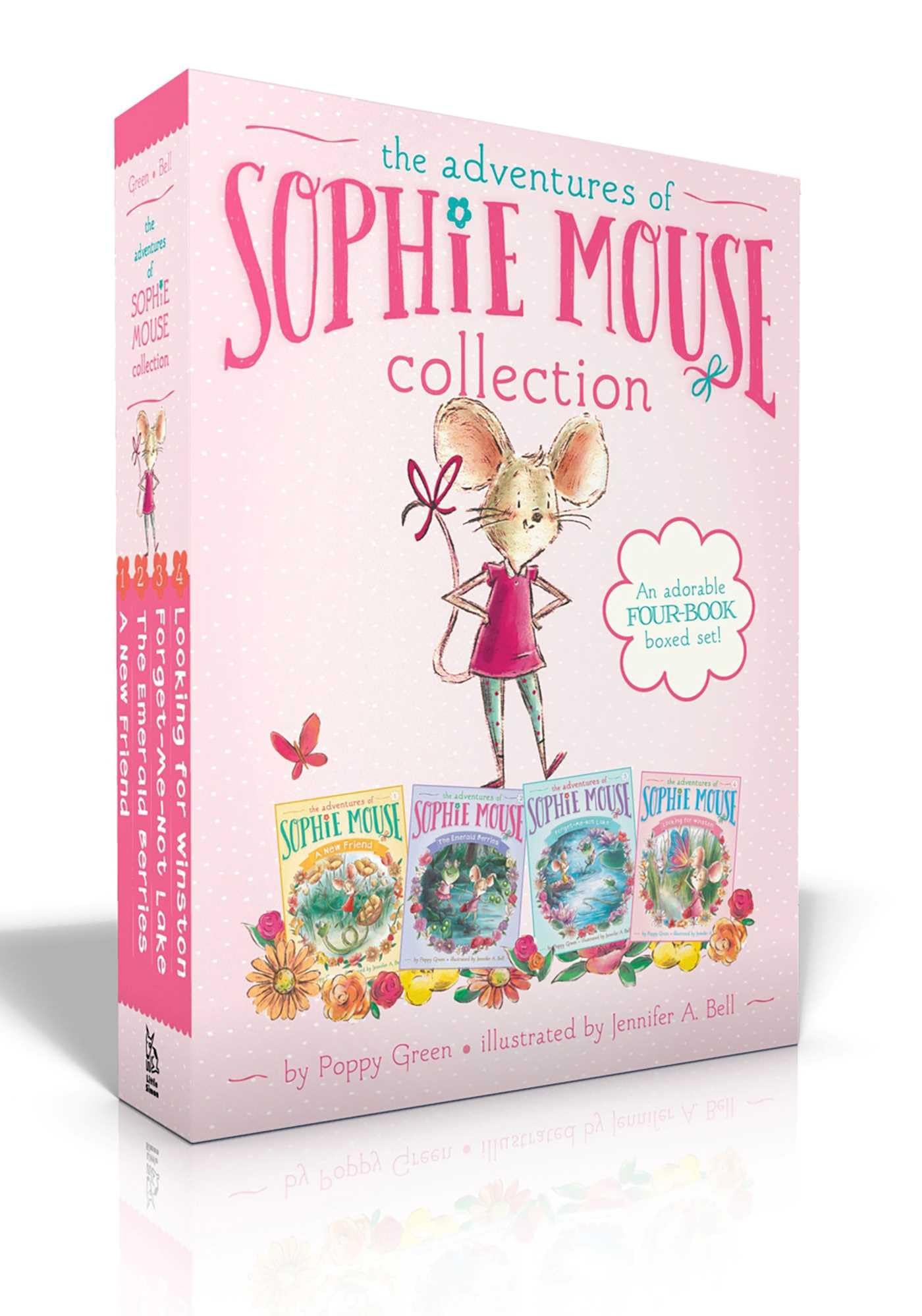 The Adventures of Sophie Mouse Collection (Boxed Set): A New Friend; The Emerald Berries; ForgetMeNot Lake; Looking for Winsto,New